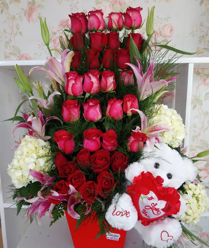 Arreglo floral decorativo 9 - Floristería Villagar Santo Domingo