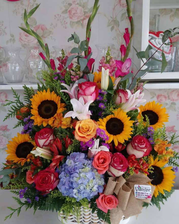 Arreglo floral decorativo 17 - Floristería Villagar Santo Domingo