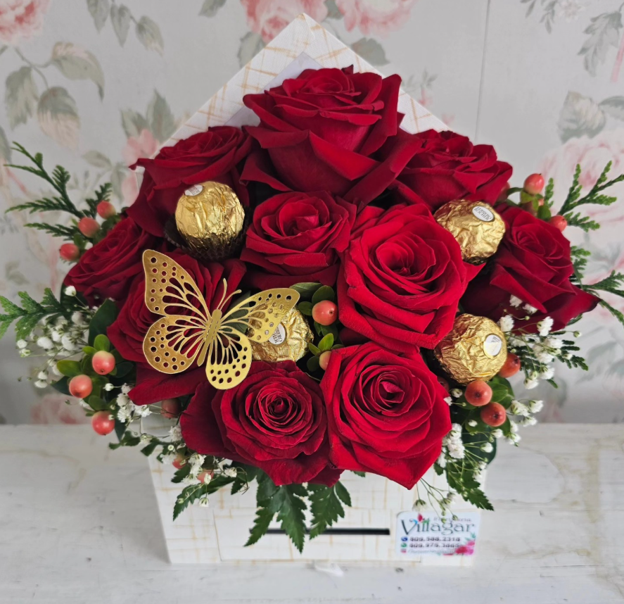 Arreglo floral decorativo 38 - Floristería Villagar Santo Domingo