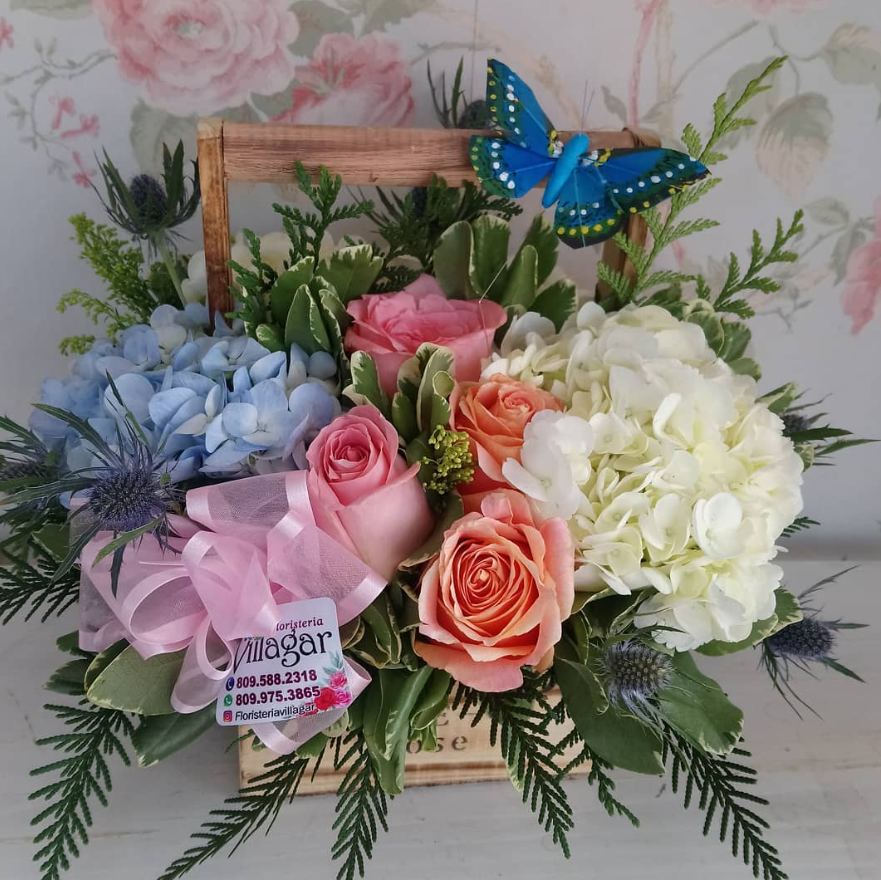 Arreglo floral decorativo 40 - Floristería Villagar Santo Domingo