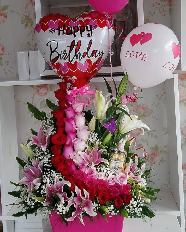 Arreglo floral decorativo 45 - Floristería Villagar Santo Domingo