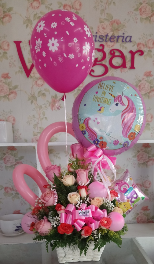 Arreglo floral decorativo 63 - Floristería Villagar Santo Domingo